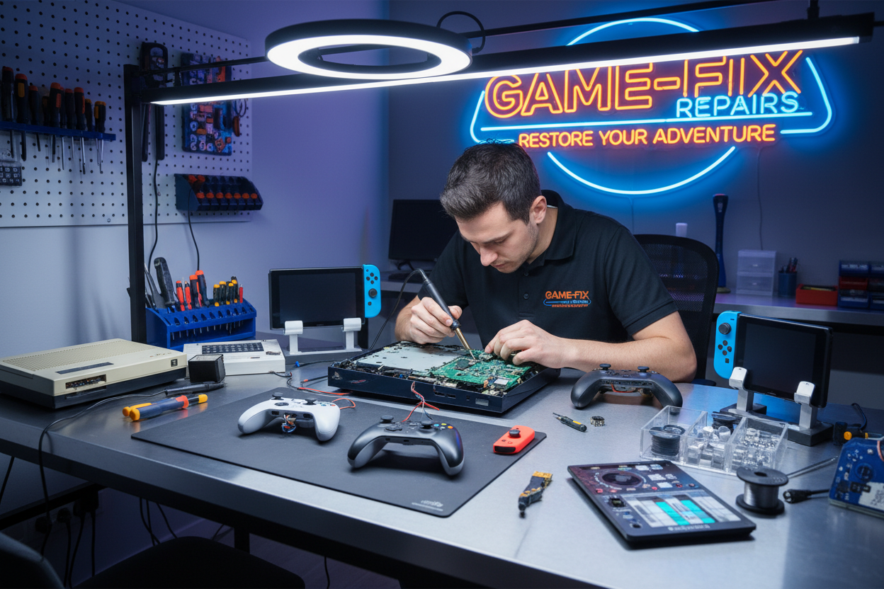 Gaming Console Repairs in London | PS5, Xbox, Nintendo & Console Repair Services | FIX IT London