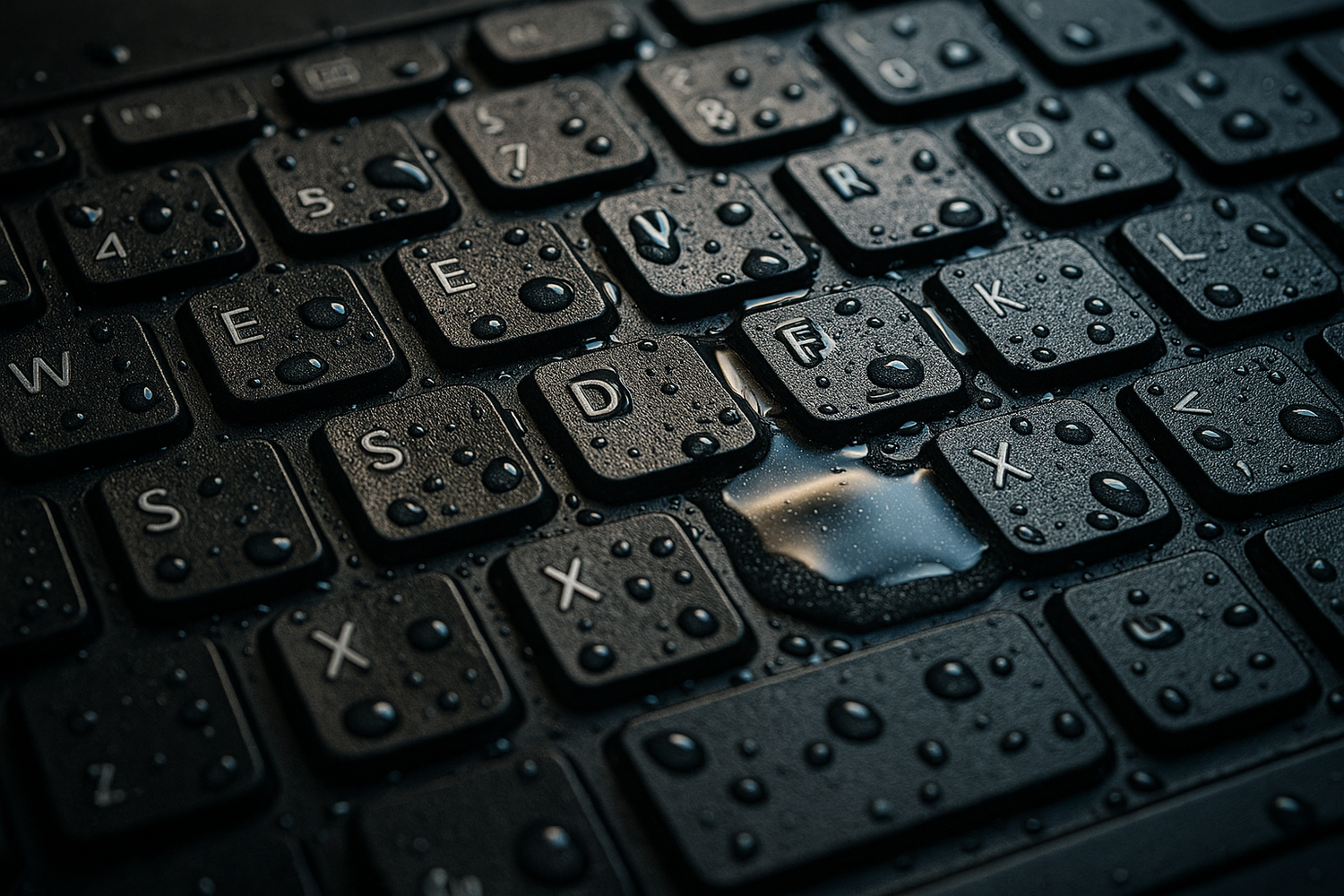 Water Damage Laptop Repair – come to us or book a home/office visit