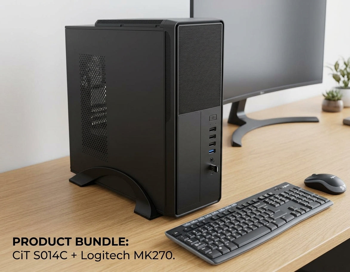 Office PC – AMD Ryzen 5 5600G, 32GB DDR4 RAM, NVMe SSD, Windows 11 Pro – Brand New, 2 Year Warranty