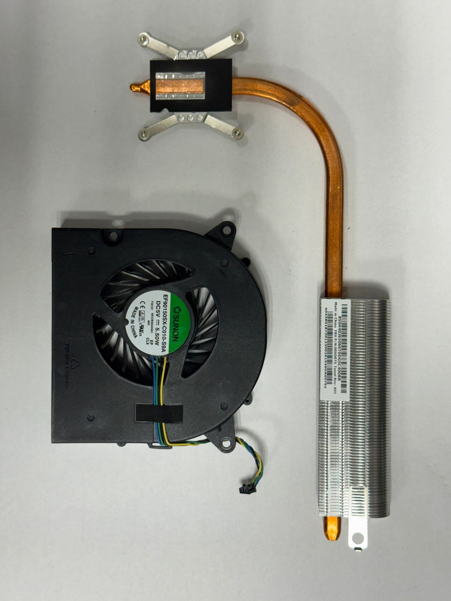 Lenovo IdeaCentre AIO 300-22ISU All-In-One PC CPU Cooling Fan & Heatsink FRU 00PC723 00XD075