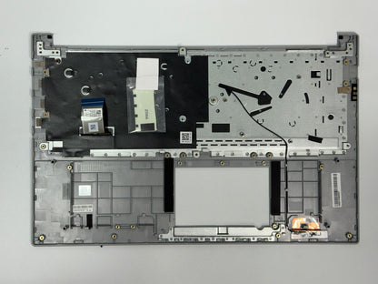 New Asus VivoBook Go 15 E1504FA Laptop Palmrest Upper Case & Keyboard Silver UK Layout