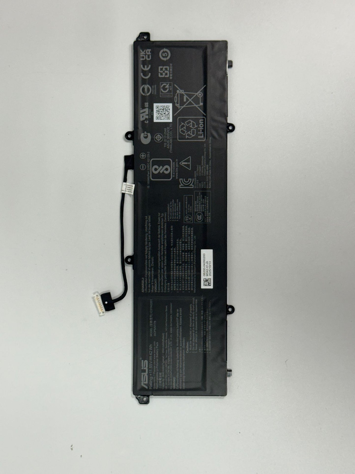 New Asus VivoBook Go 15 E1504FA Laptop Battery C31N2201 11.55V 42Wh
